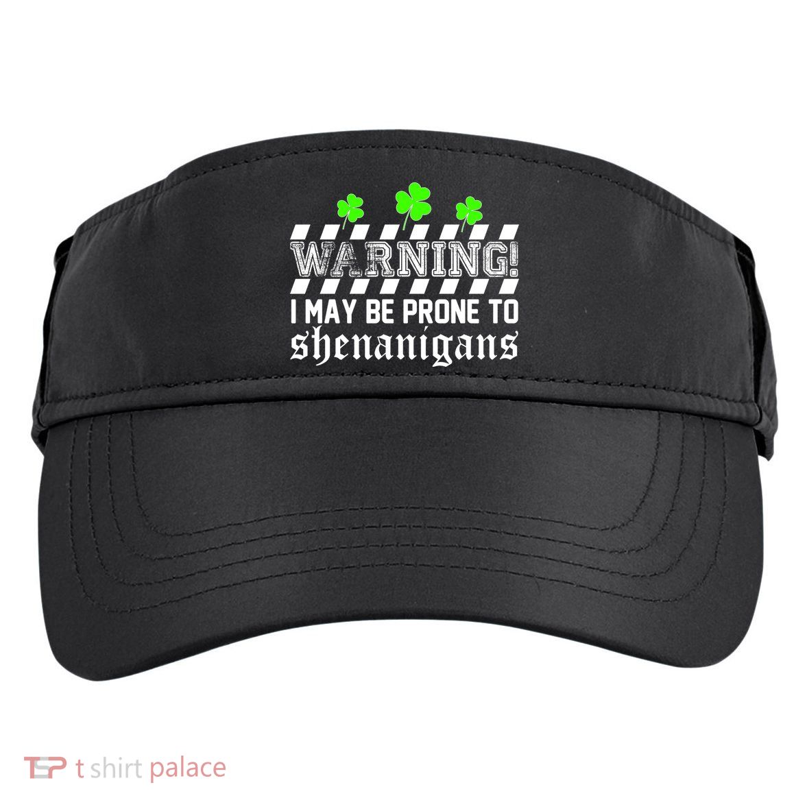 Warning I May be Prone to Shenanigans Adult Drive Performance Visor
