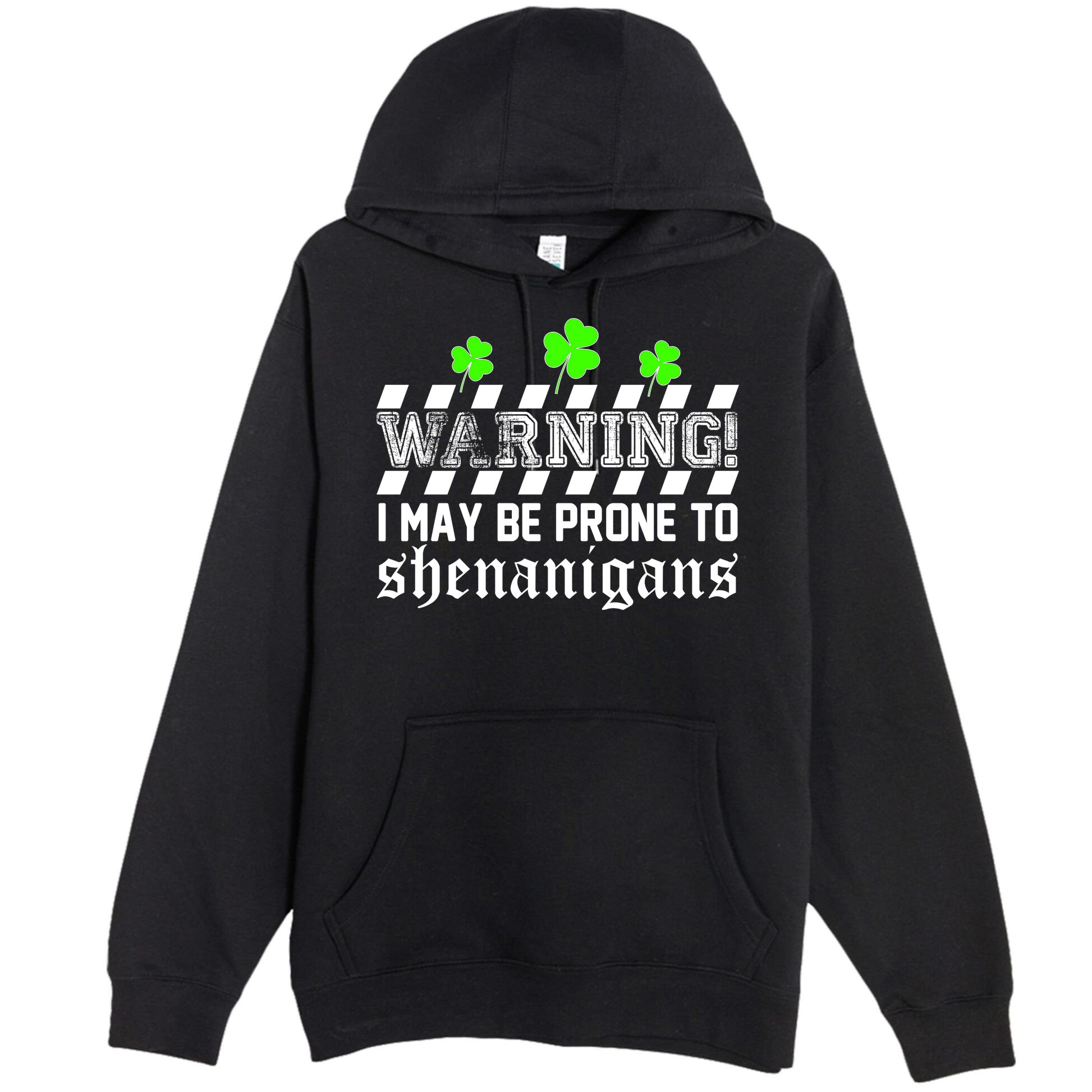 Warning I May be Prone to Shenanigans Premium Pullover Hoodie