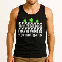 Warning I May be Prone to Shenanigans Tank Top