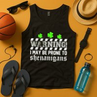Warning I May be Prone to Shenanigans Tank Top