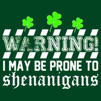 Warning I May be Prone to Shenanigans Sweatshirt