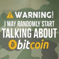 Warning I May Randomly Start Talking About Bitcoin Legacy Tie Dye Trucker Hat