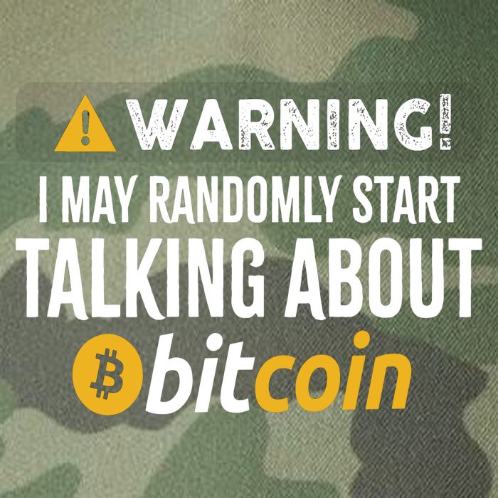 Warning I May Randomly Start Talking About Bitcoin Legacy Tie Dye Trucker Hat