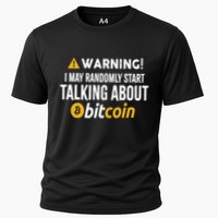 Warning I May Randomly Start Talking About Bitcoin Performance Shirt