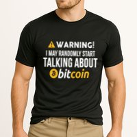 Warning I May Randomly Start Talking About Bitcoin Performance Shirt
