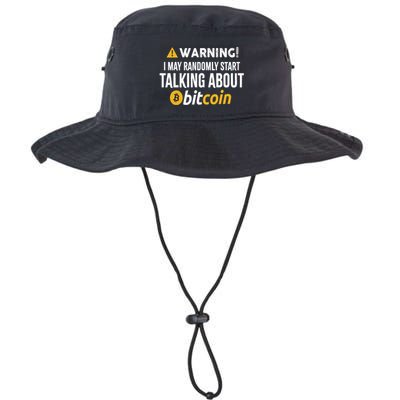 Warning I May Randomly Start Talking About Bitcoin Bucket Hat