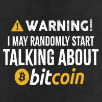 Warning I May Randomly Start Talking About Bitcoin Beanie
