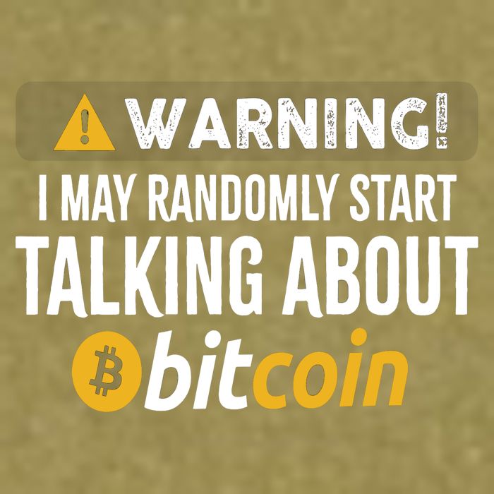 Warning I May Randomly Start Talking About Bitcoin Garment-Dyed Women's Muscle Tee