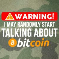Warning I May Start Talking About Bitcoin Funny Crypto Legacy Tie Dye Trucker Hat