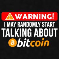 Warning I May Start Talking About Bitcoin Funny Crypto Ladies PosiCharge Tri-Blend Wicking Tank