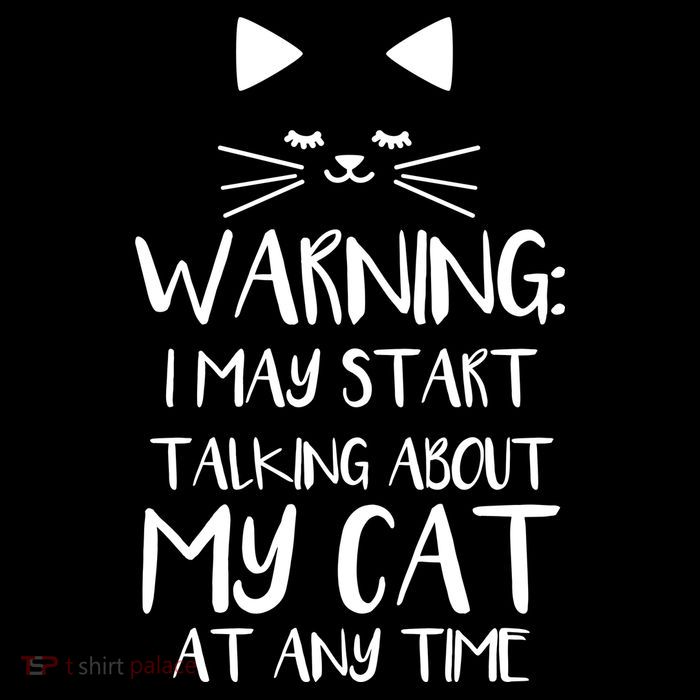 Warning I May Start Talking About My Cat Bucket Hat
