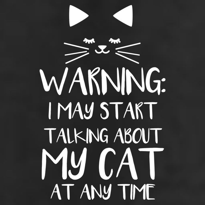 Warning I May Start Talking About My Cat Golf Towel