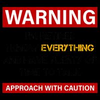 Warning Im Retired Approach With Caution 16oz Travel Tumbler