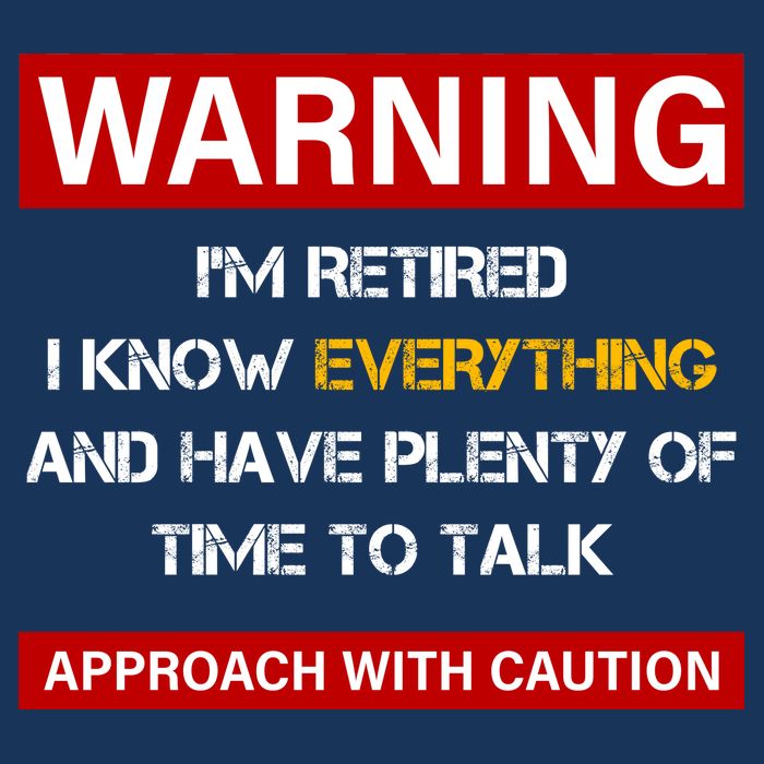 Warning Im Retired Approach With Caution Flat Bill Trucker Hat