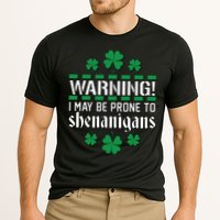 Warning! May Be Prone to Shenanigans Irish Clovers Performance Shirt
