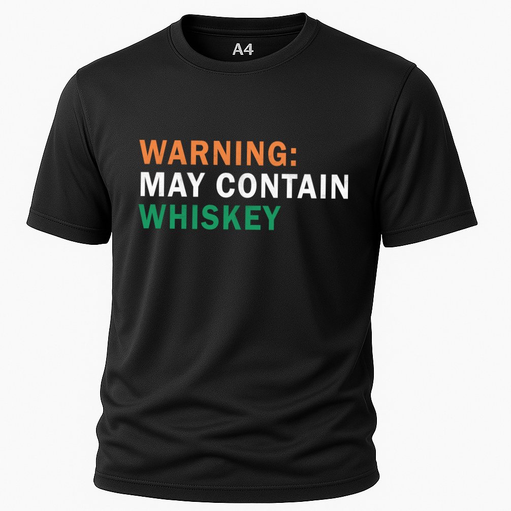 Warning May Contain Whiskey Performance Shirt