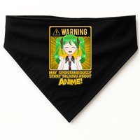 Warning May Spontaneously Start Talking About Anime USA-Made Doggie Bandana