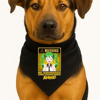 Warning May Spontaneously Start Talking About Anime USA-Made Doggie Bandana