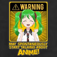 Warning May Spontaneously Start Talking About Anime 11oz C Handle Ceramic Mug