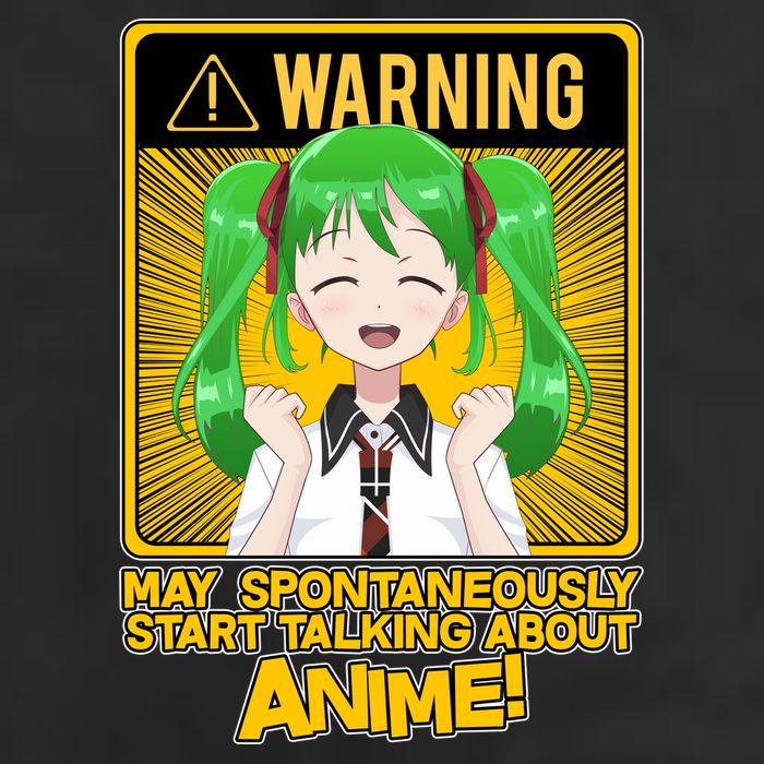 Warning May Spontaneously Start Talking About Anime 11oz C Handle Ceramic Mug