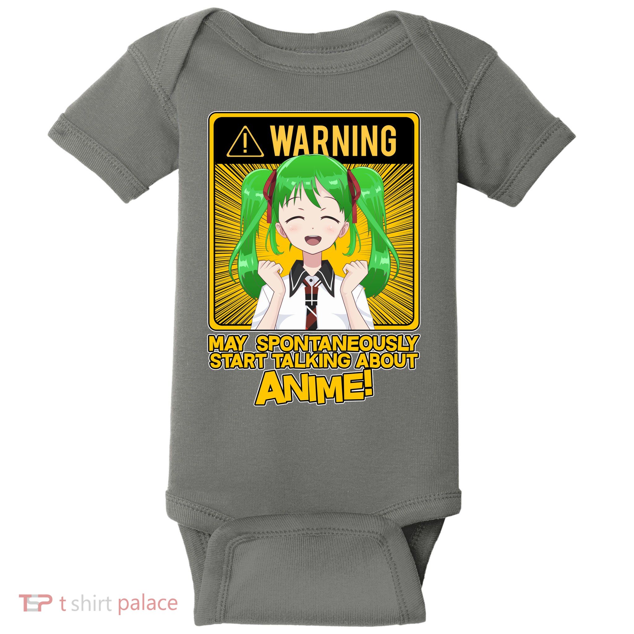 Warning May Spontaneously Start Talking About Anime Baby Bodysuit