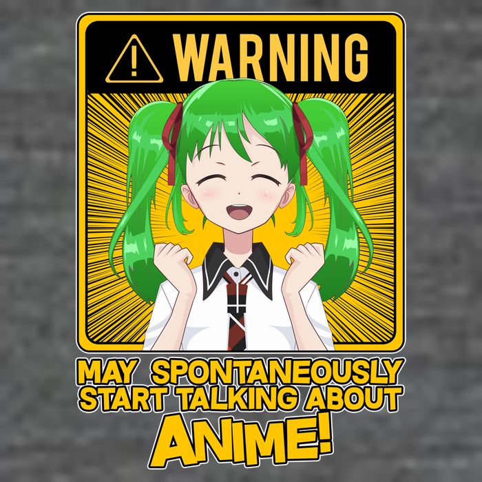 Warning May Spontaneously Start Talking About Anime Wool Snapback Cap