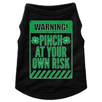 Warning Pinch At Your Own Risk Doggie Tank