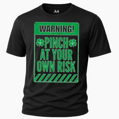 Warning Pinch At Your Own Risk Performance Shirt