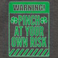 Warning Pinch At Your Own Risk Vector Backpack