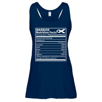 Warrior Nutrition Facts Serving Size 1 Phenomenal Woman Ladies Essential Flowy Tank