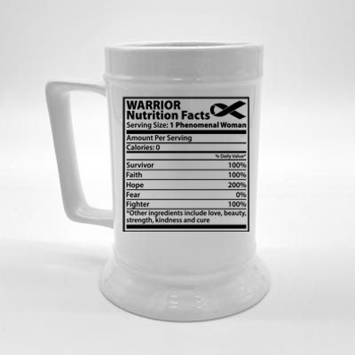 Warrior Nutrition Facts Serving Size 1 Phenomenal Woman Beer Stein