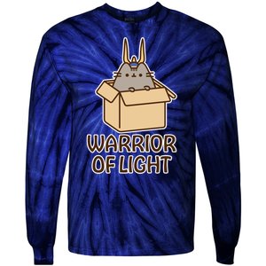 Warrior Of Light FF14 Tie-Dye Long Sleeve Shirt