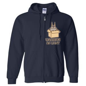 Warrior Of Light FF14 Full Zip Hoodie