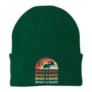 What A Save Rocket Soccer Car League Knit Cap Winter Beanie