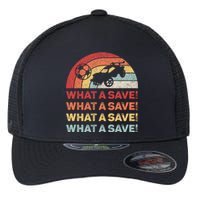 What A Save Rocket Soccer Car League Flexfit Unipanel Trucker Cap