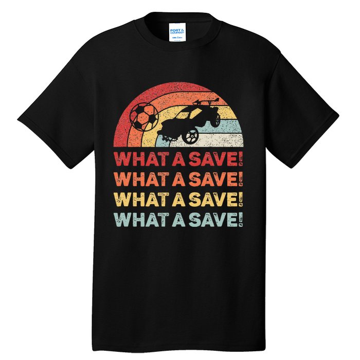 What A Save Rocket Soccer Car League Tall T-Shirt