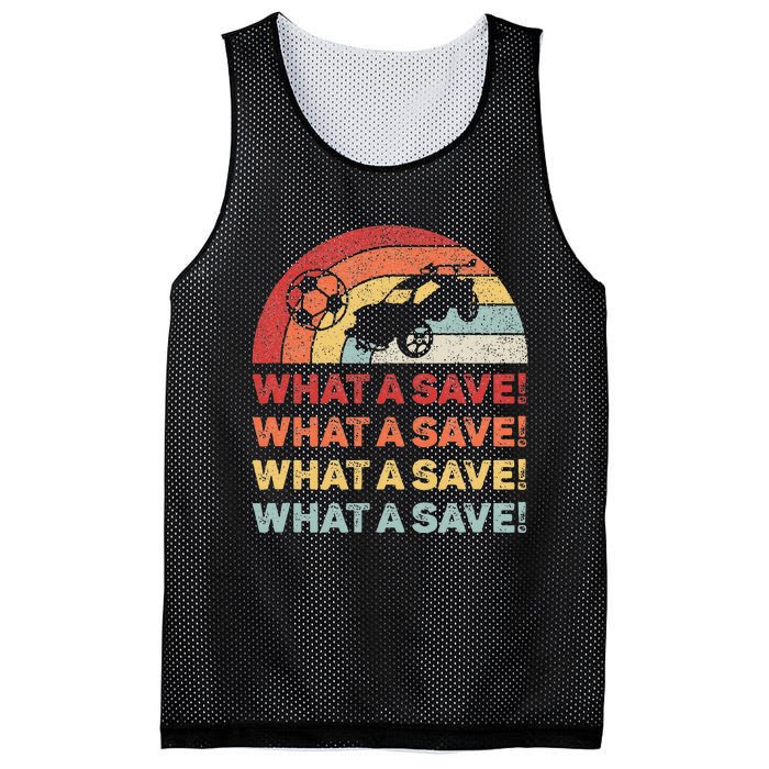 What A Save Rocket Soccer Car League Mesh Reversible Basketball Jersey Tank