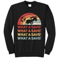 What A Save Rocket Soccer Car League Tall Sweatshirt