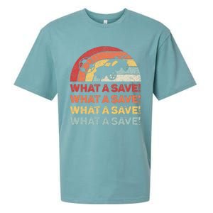 What A Save Rocket Soccer Car League Sueded Cloud Jersey T-Shirt