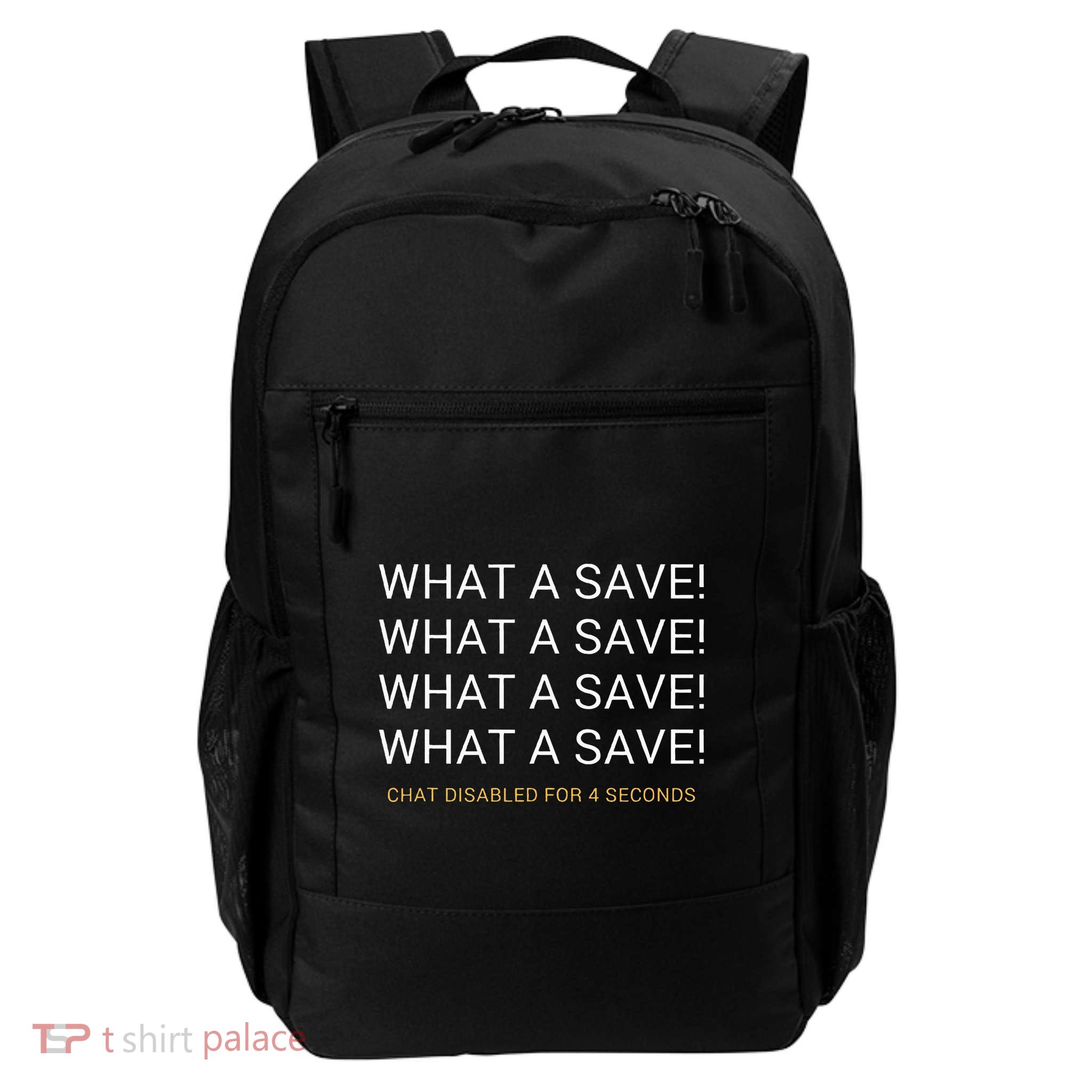 What A Save Chat Disabled Rocket Soccer Daily Commute Backpack
