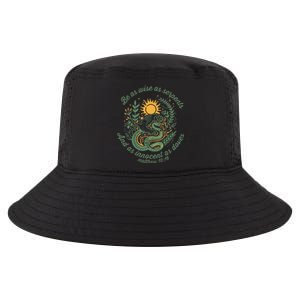 Wise As Serpents Innocent As Doves Christian Bible Verse Cool Comfort Performance Bucket Hat