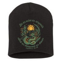 Wise As Serpents Innocent As Doves Christian Bible Verse Short Acrylic Beanie