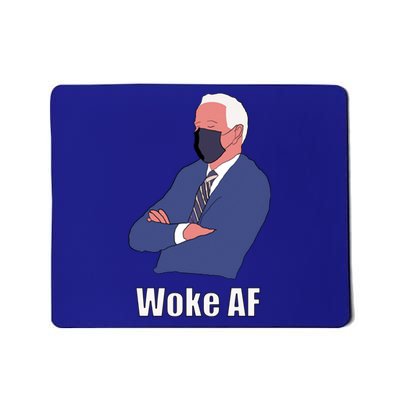 Woke Af Sleeping Joe Biden Sleepy Boi President Meaningful Gift Mousepad