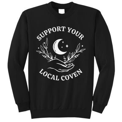 Witch Aesthetic Support Your Local Coven Sweatshirt