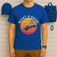 What A Save Vintage Retro Rocket Soccer Car League T-Shirt