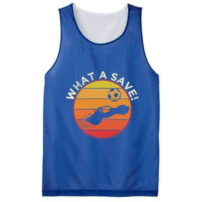 What A Save Vintage Retro Rocket Soccer Car League Mesh Reversible Basketball Jersey Tank