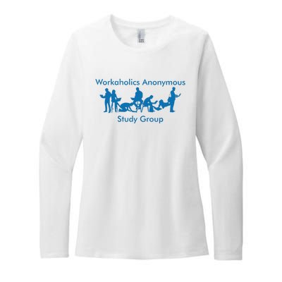 Workaholics Anonymous Study Group Womens CVC Long Sleeve Shirt