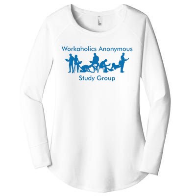 Workaholics Anonymous Study Group Women's Perfect Tri Tunic Long Sleeve Shirt