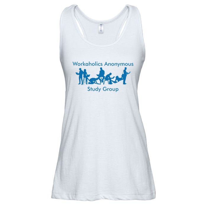 Workaholics Anonymous Study Group Ladies Essential Flowy Tank