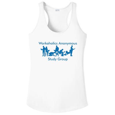 Workaholics Anonymous Study Group Ladies PosiCharge Competitor Racerback Tank